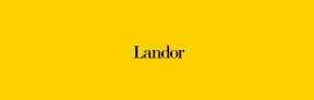 Landor 品牌咨詢和設(shè)計(jì)公司